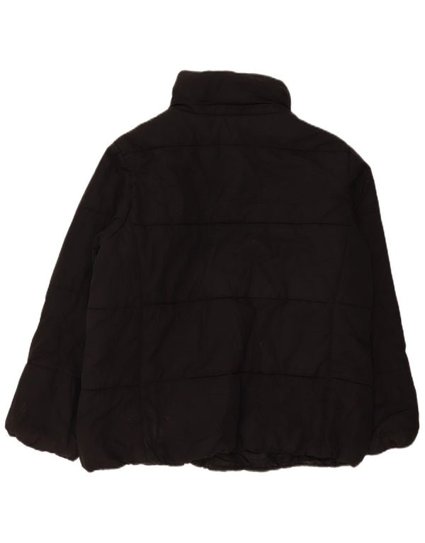 Marks & Spencer Veste matelassée pour femme UK 18 XL Noir Polyester