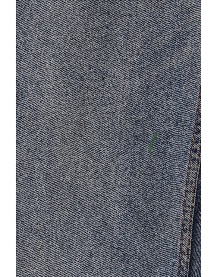 Zara Jean Bootcut Femme EU 40 Moyen W30 L28 Bleu Coton
