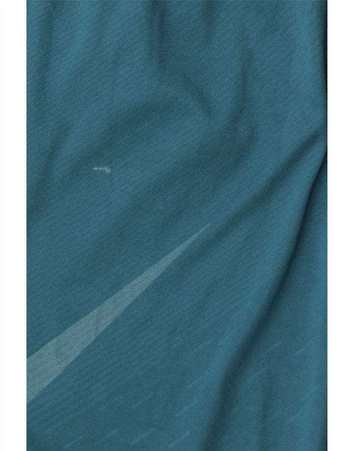 Nike Short de sport Dri Fit Graphic pour homme en polyester rayé bleu moyen