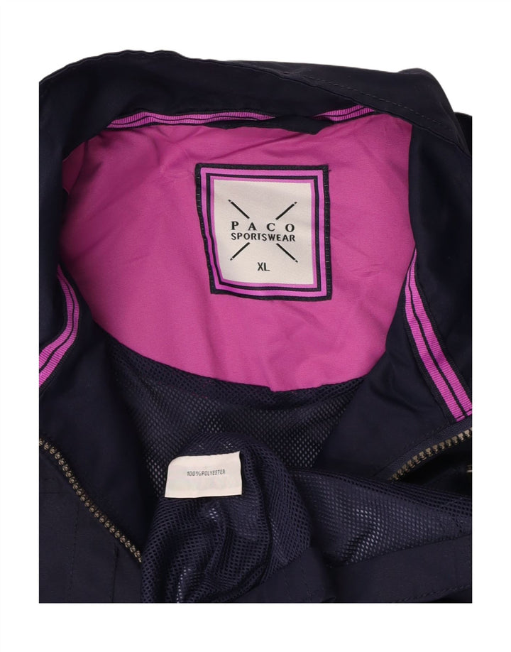 PACO Veste Militaire Femme UK 18 XL Bleu Marine Polyester