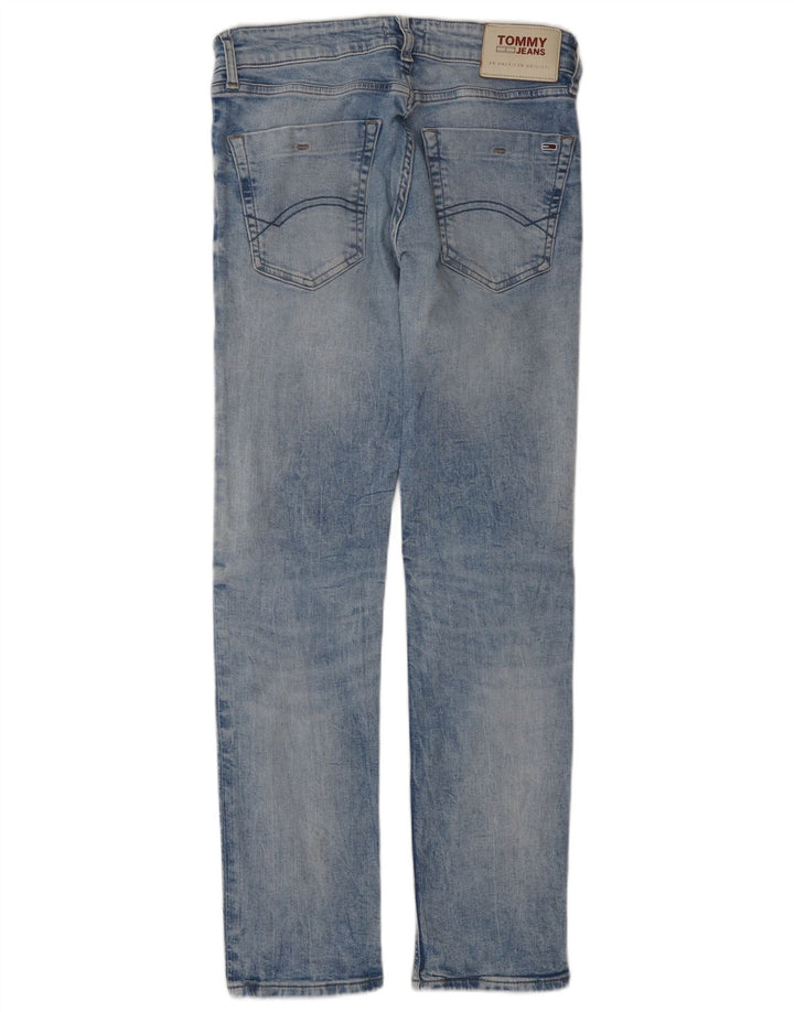 TOMMY HILFIGER Jean Slim Homme W29 L30 Bleu Coton