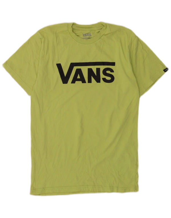 Vans T-shirt graphique coupe classique pour hommes, petit coton vert