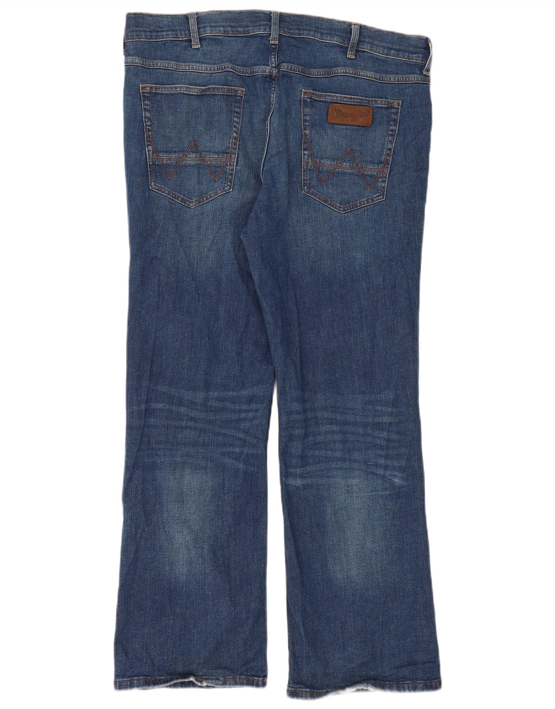 WRANGLER Jean Bootcut Homme W38 L30 Bleu Coton