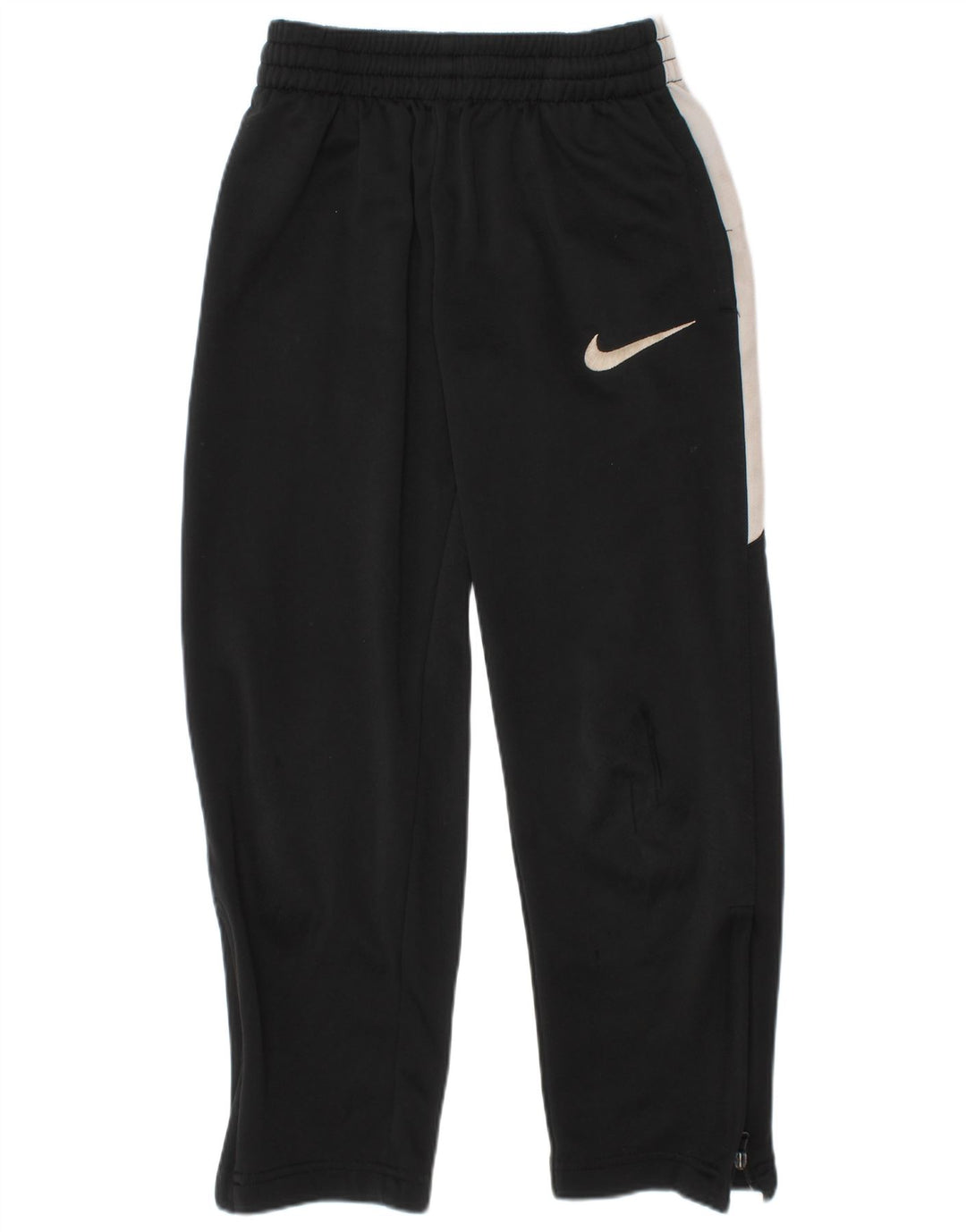 Nike Pantalon de survêtement pour garçon 6-7 ans Large Noir Colourblock Polyester