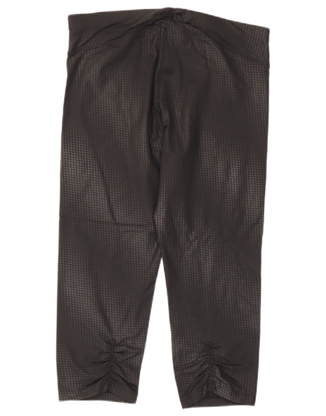 Calvin Klein Womens Performance Capri Leggings UK 14 Large Noir Géométrique