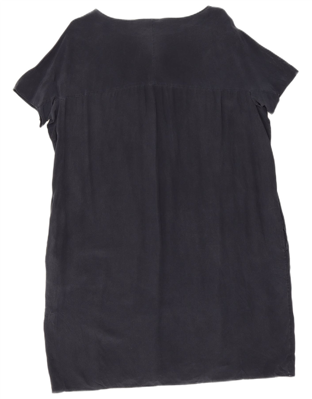 Aspesi Femme Robe Fourreau IT 42 Soie Bleu Marine Moyen