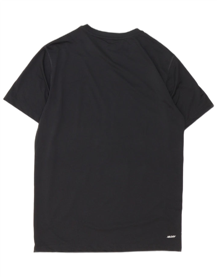 New Balance T-Shirt Graphique Homme Noir Moyen Polyester