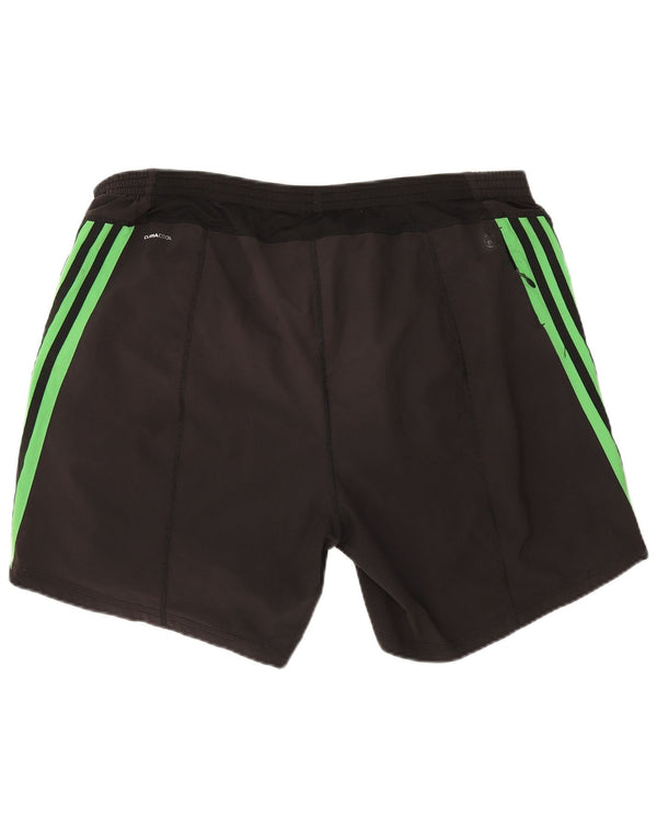 Adidas Hommes Climacool Sport Shorts XL Noir Colorblock Polyester