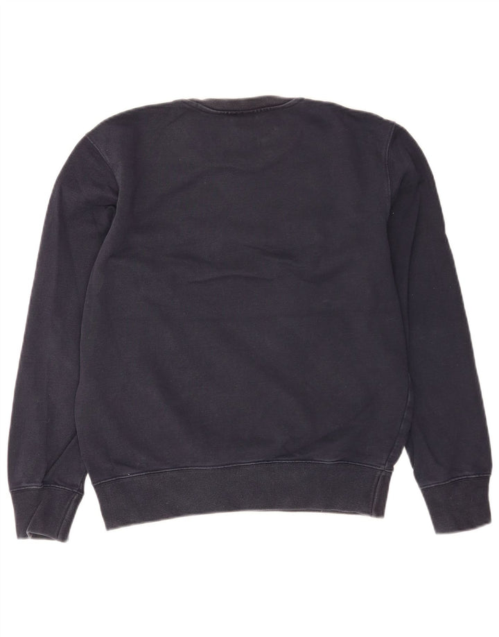 Champion Sweat-shirt graphique pour homme en coton bleu marine Taille S
