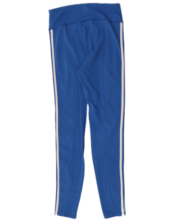 Jack Wills Legging actif taille haute pour femme UK 12 Bleu moyen Sports