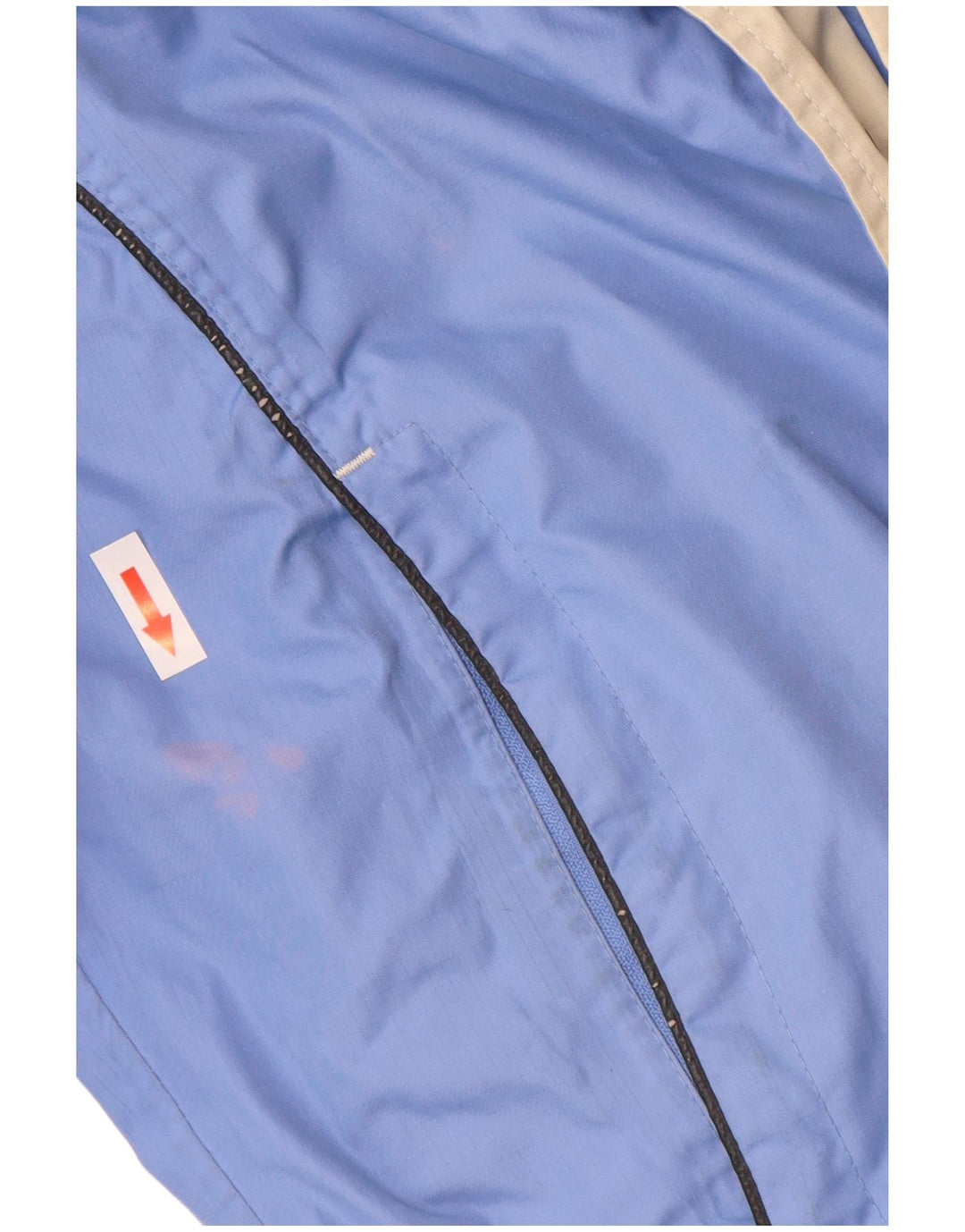 Musto Veste coupe-vent pour femme UK 12 Bleu moyen Polyester