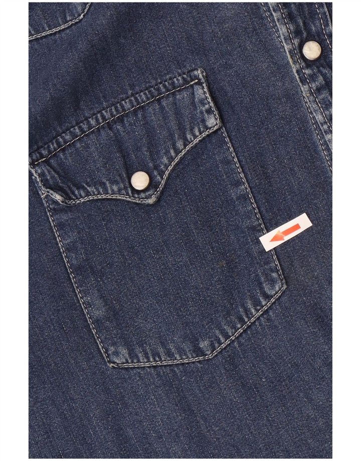 Levi's Chemise en Jean Homme Bleu Moyen Coton