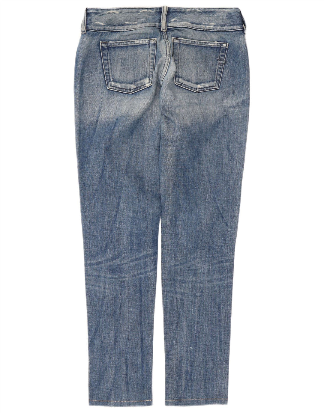 Diesel Jean Slim Effet Déchiré W30 L29 Bleu Femme