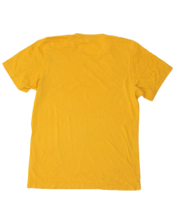 Adidas T-Shirt Graphique Homme Jaune Moyen Coton