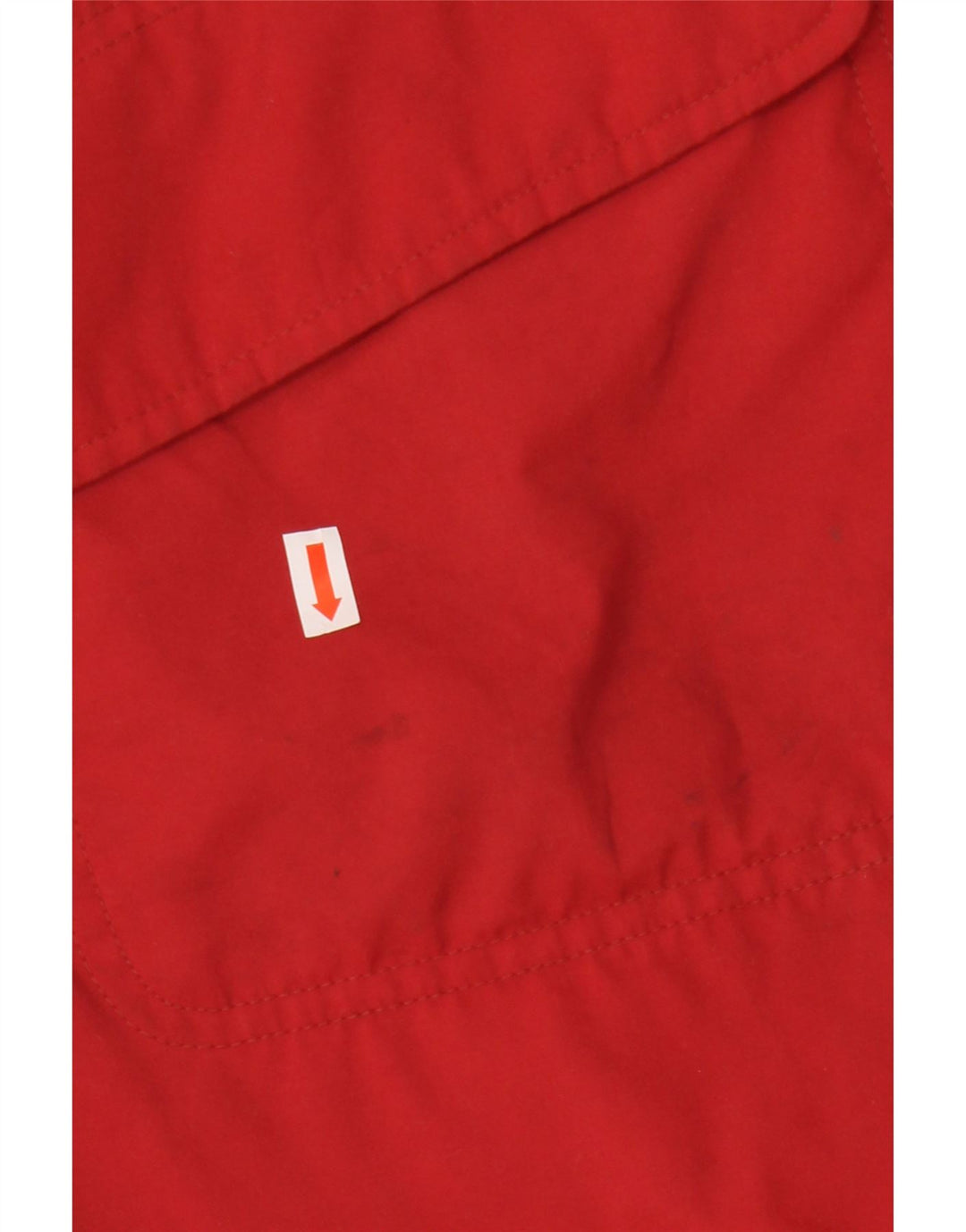 Veste Parka surdimensionnée à capuche femme vintage IT 44 Rouge Moyen