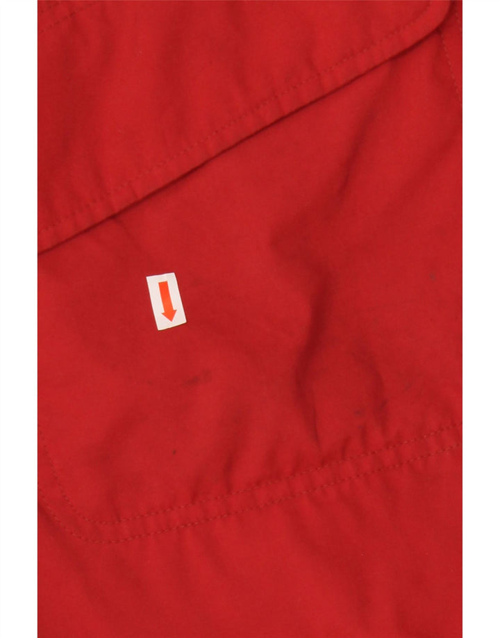Veste Parka surdimensionnée à capuche femme vintage IT 44 Rouge Moyen