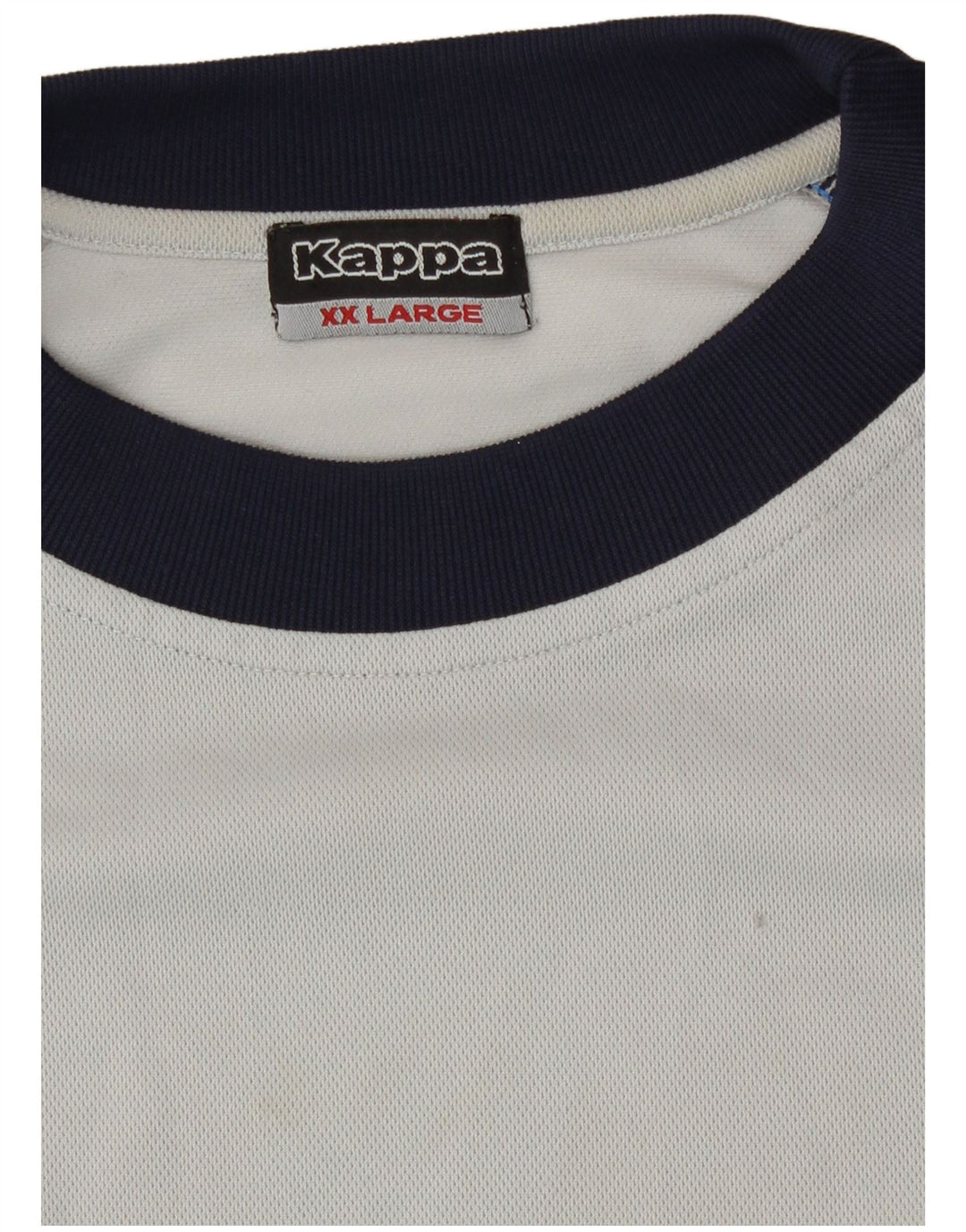 Kappa T-Shirt Homme Top 2XL Gris Colorblock Polyester