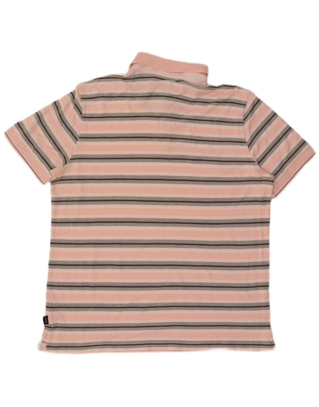 Hugo Boss Polo Homme 2XL Rose Rayé