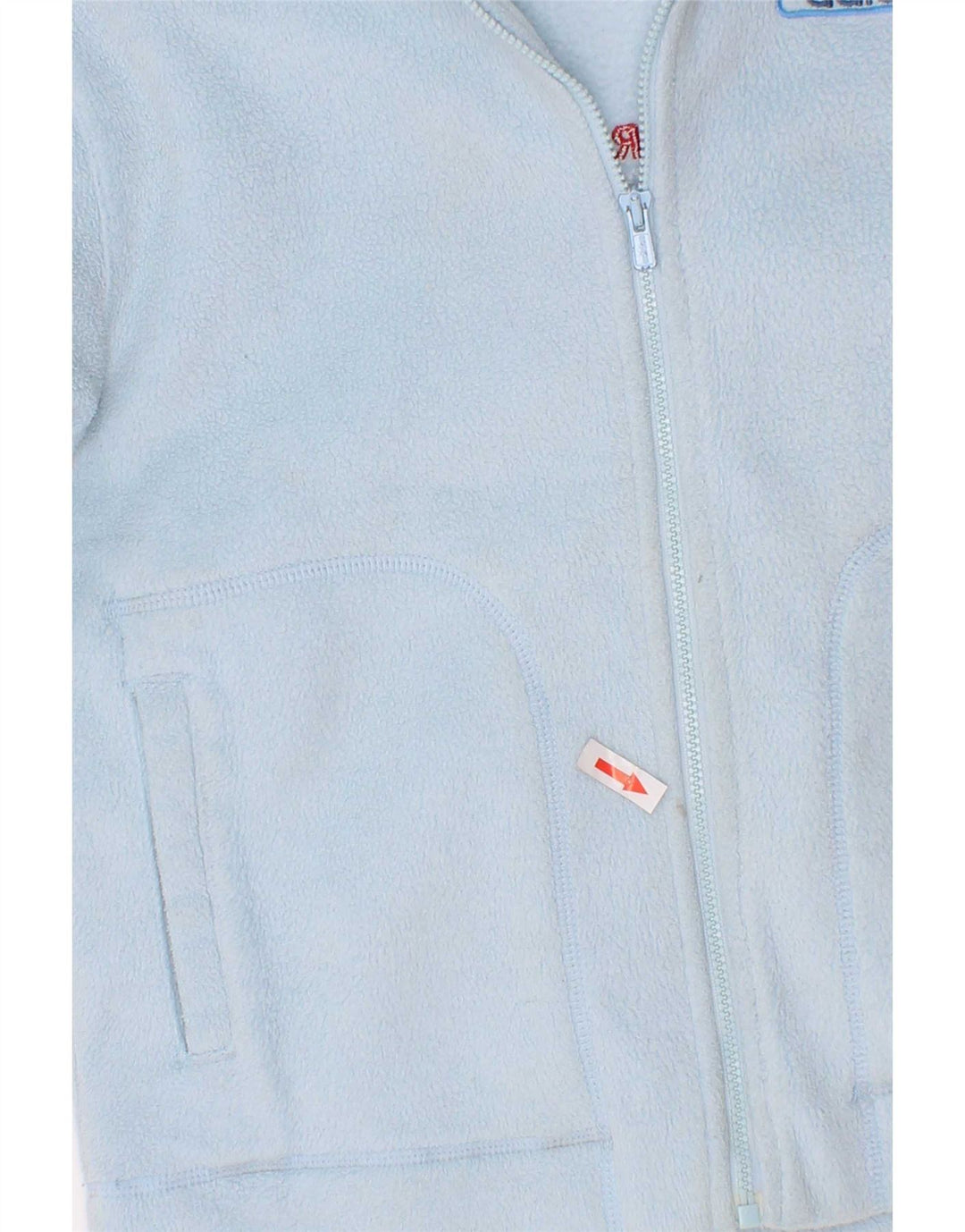 Adidas Veste polaire graphique pour garçon 7-8 ans Bleu Colorblock Polyester