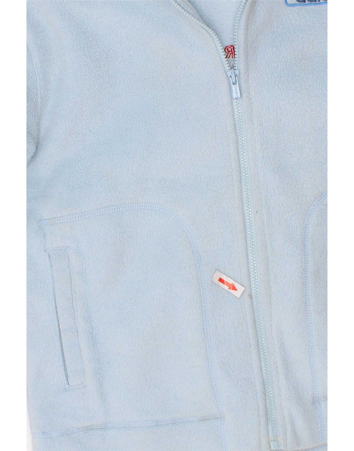 Adidas Veste polaire graphique pour garçon 7-8 ans Bleu Colorblock Polyester