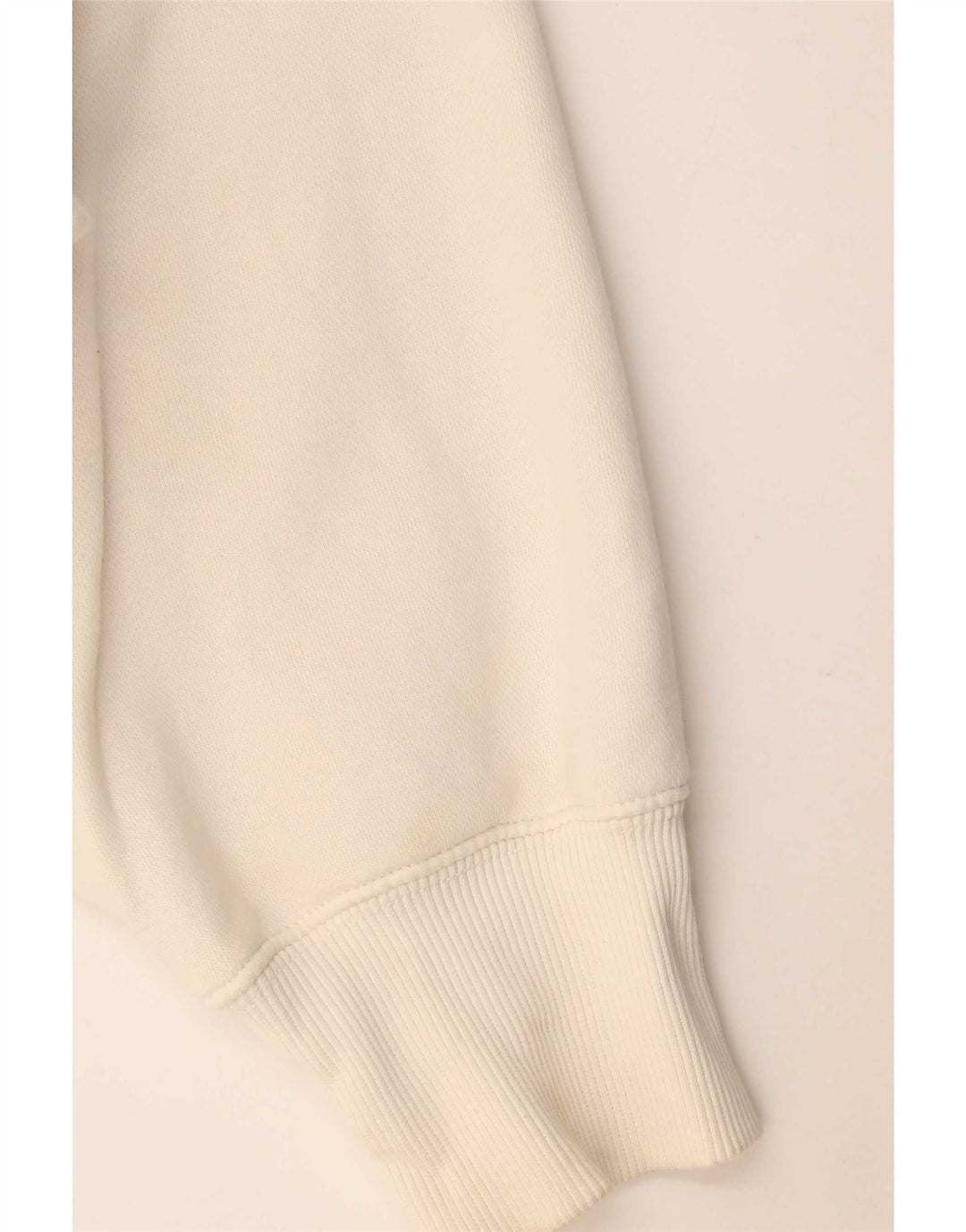Nike Sweat-shirt court surdimensionné pour femme UK 14 en coton blanc moyen
