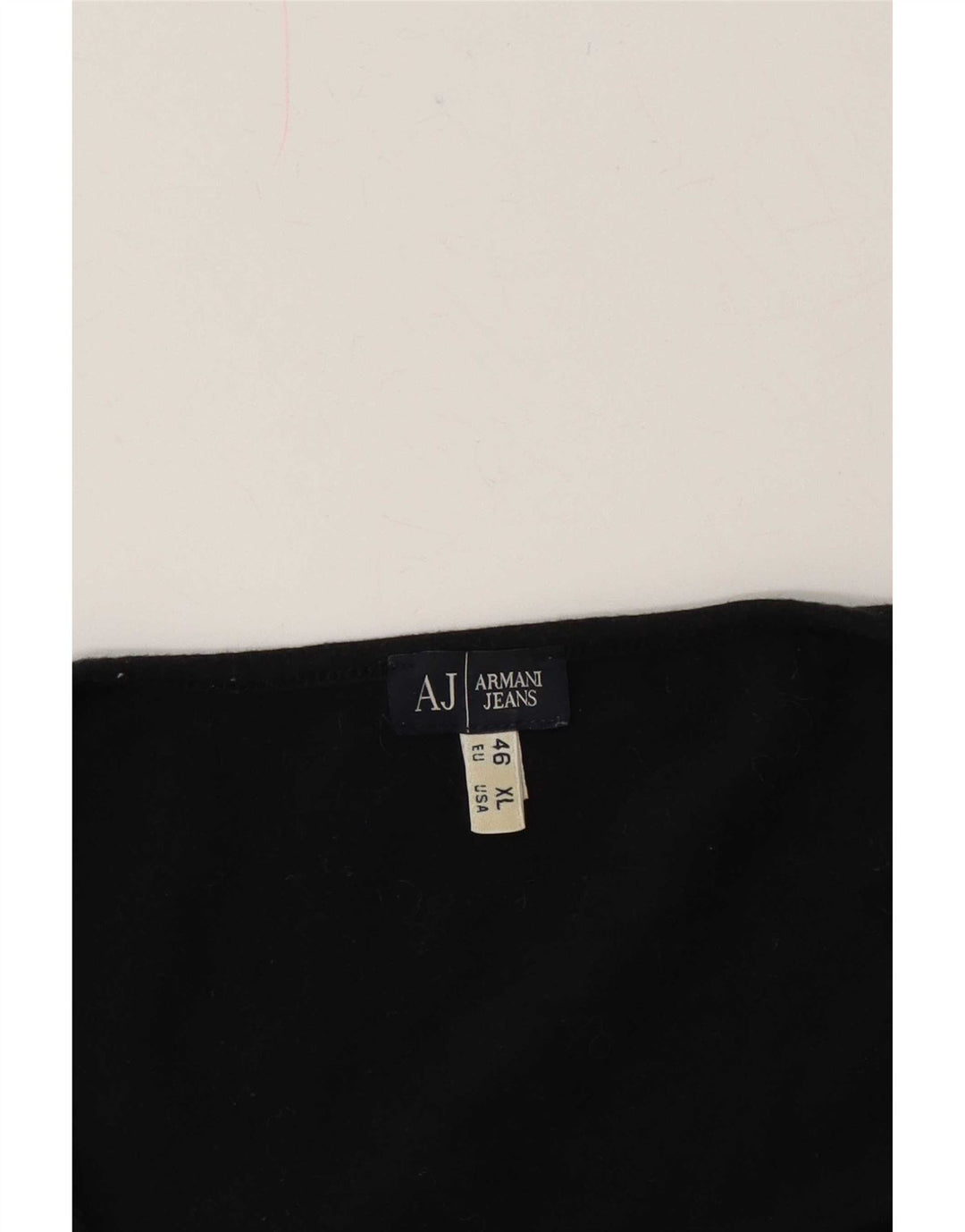 Armani Jeans T-Shirt Femme Top EU 46 XL Noir