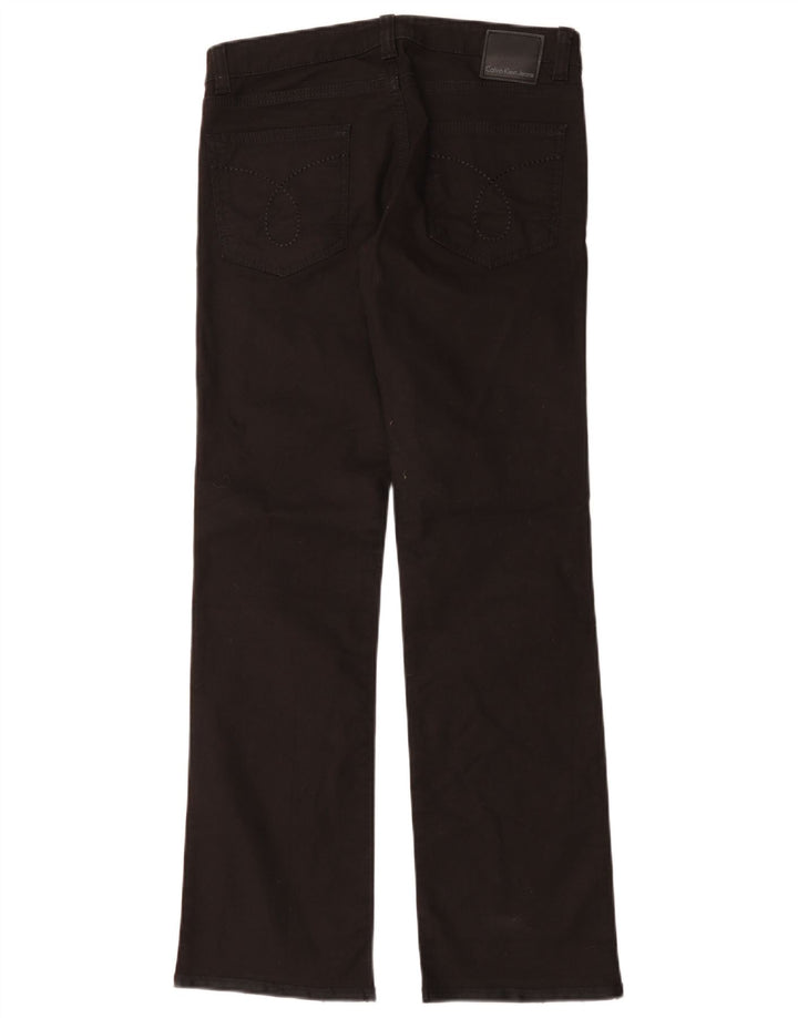 Calvin Klein Jean droit femme W28 L34 coton noir