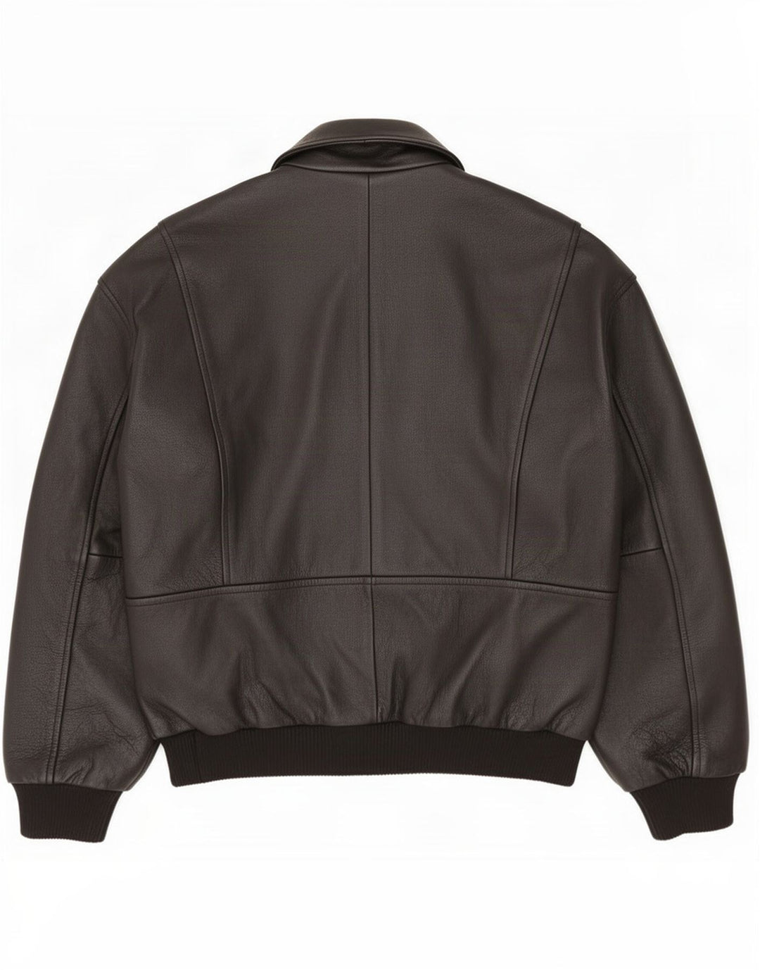 veste en cuir homme vintage IT 52 XL Noir