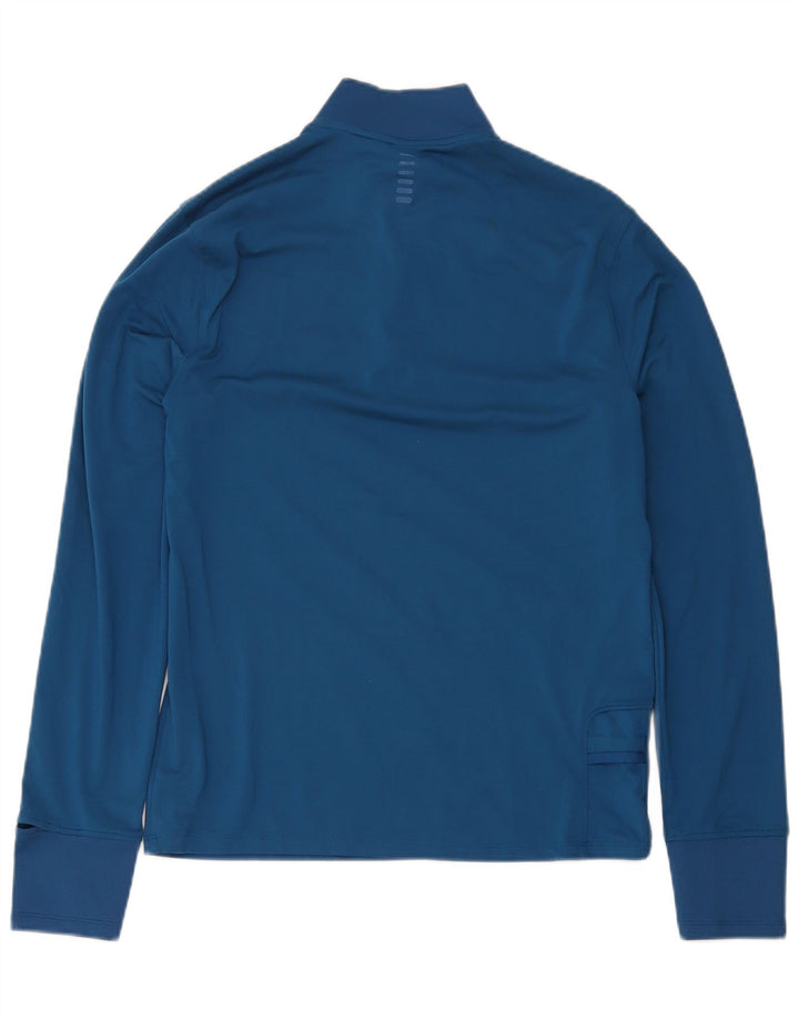 Under Armour Haut de Survêtement Zip Neck Pullover Homme Bleu Moyen