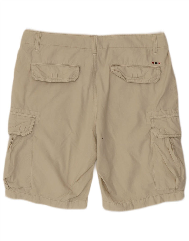 Napapijri Short Cargo Homme W31 Coton Beige Moyen