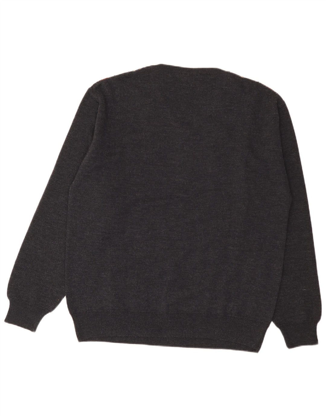 Danilo Pull col V homme grand gris rayé polyacrylique