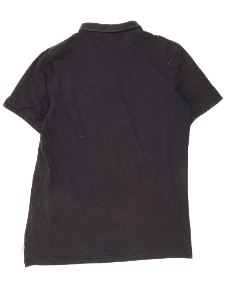 NIKE Polo Homme Coton Noir Moyen