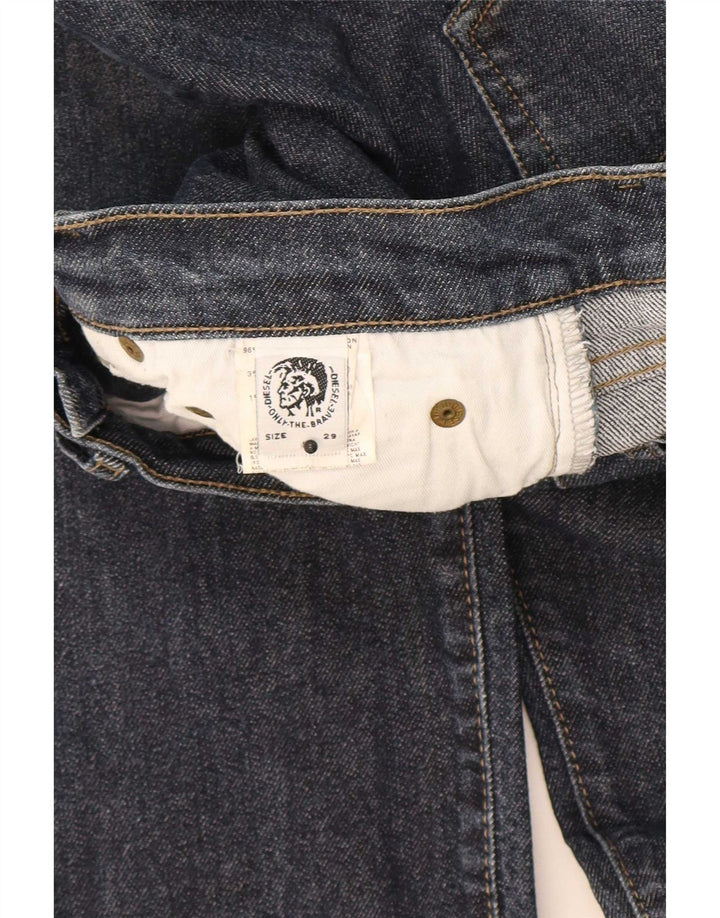 Jean Slim Femme Diesel W29 L33 Bleu Marine Coton
