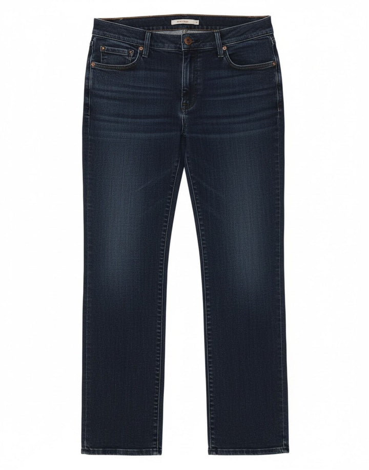 Levi's Jean Droit 505 Femme W31 L32 Bleu Marine Coton