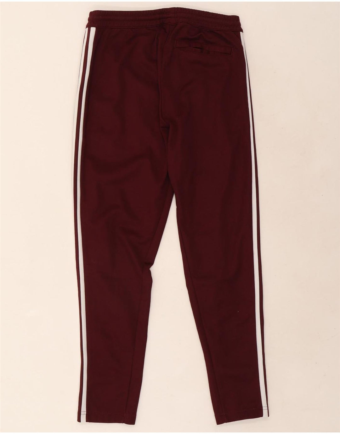 Adidas Pantalon de survêtement pour homme en coton bordeaux moyen