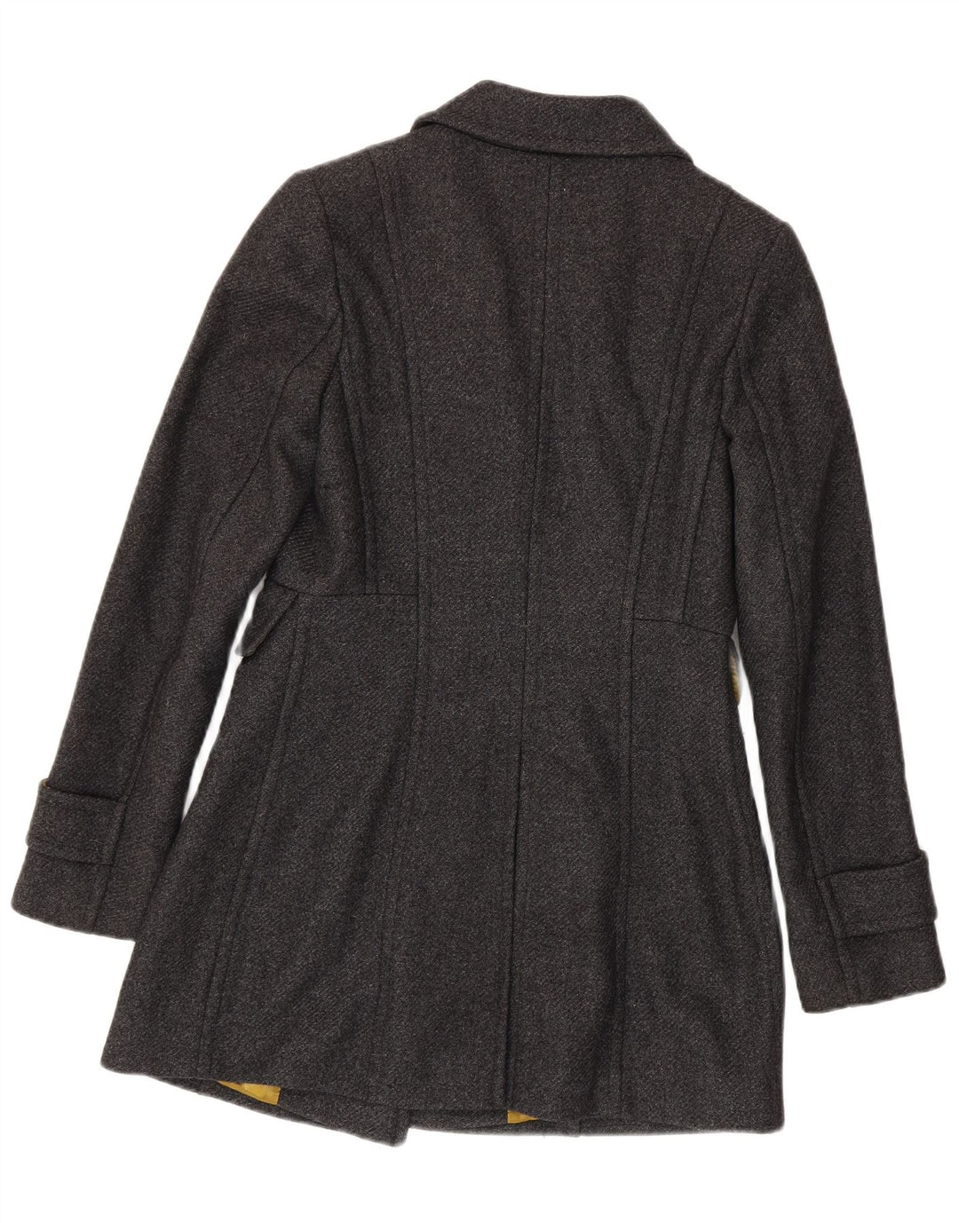 Penny Black Manteau Femme UK 8 Petite Laine Grise