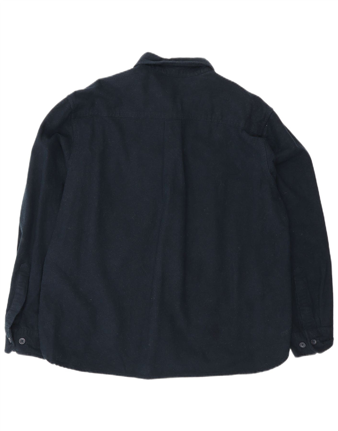 Eddie Bauer Chemise Homme Bleu Marine Moyen Coton