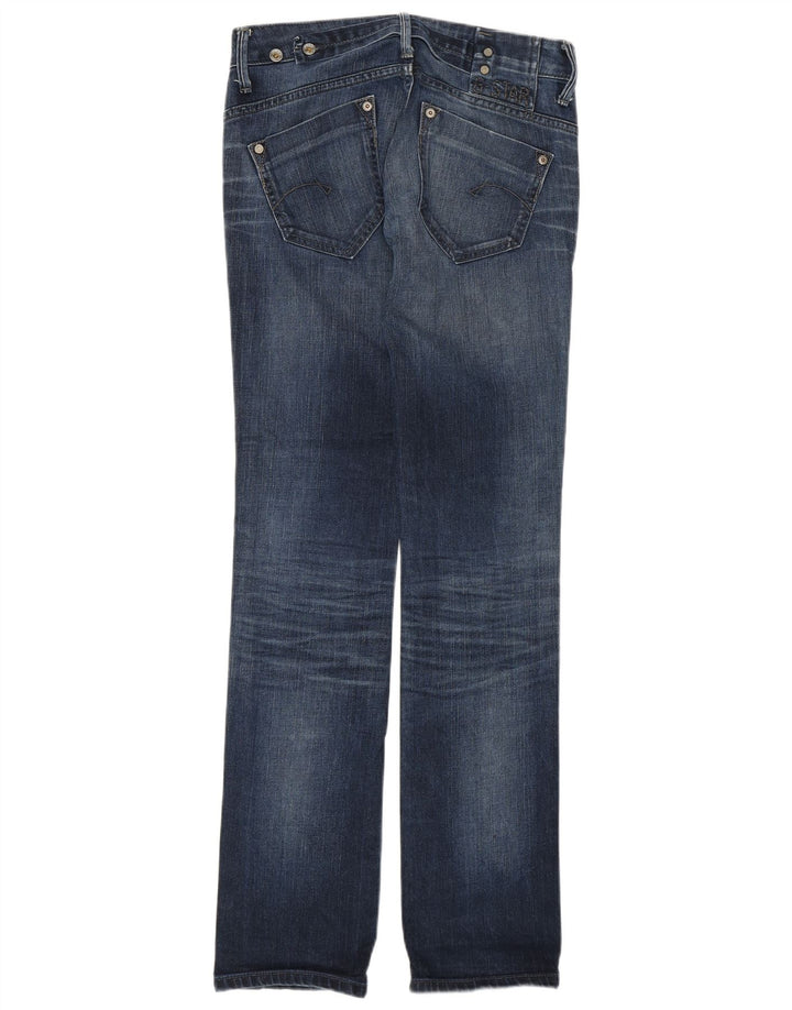 G-STAR Jean droit taille basse femme W27 L34 bleu coton