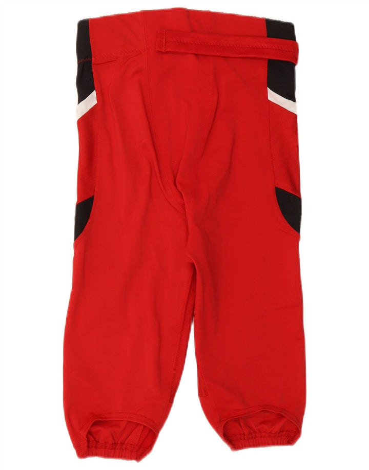 Russell Athletic Bermuda de sport pour homme en nylon color block Rouge Taille L