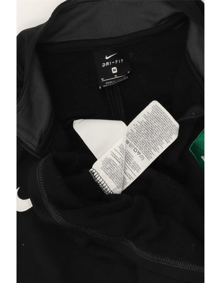 Haut de survêtement Nike Dri Fit Graphic pour homme, color block, noir moyen