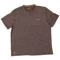 EDDIE BAUER T-Shirt Homme Top XL Gris Moucheté