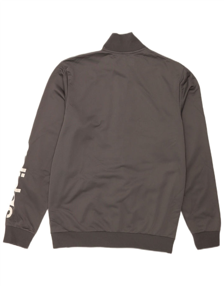 Adidas Veste de survêtement graphique pour homme UK 40/42 Gris moyen Polyester
