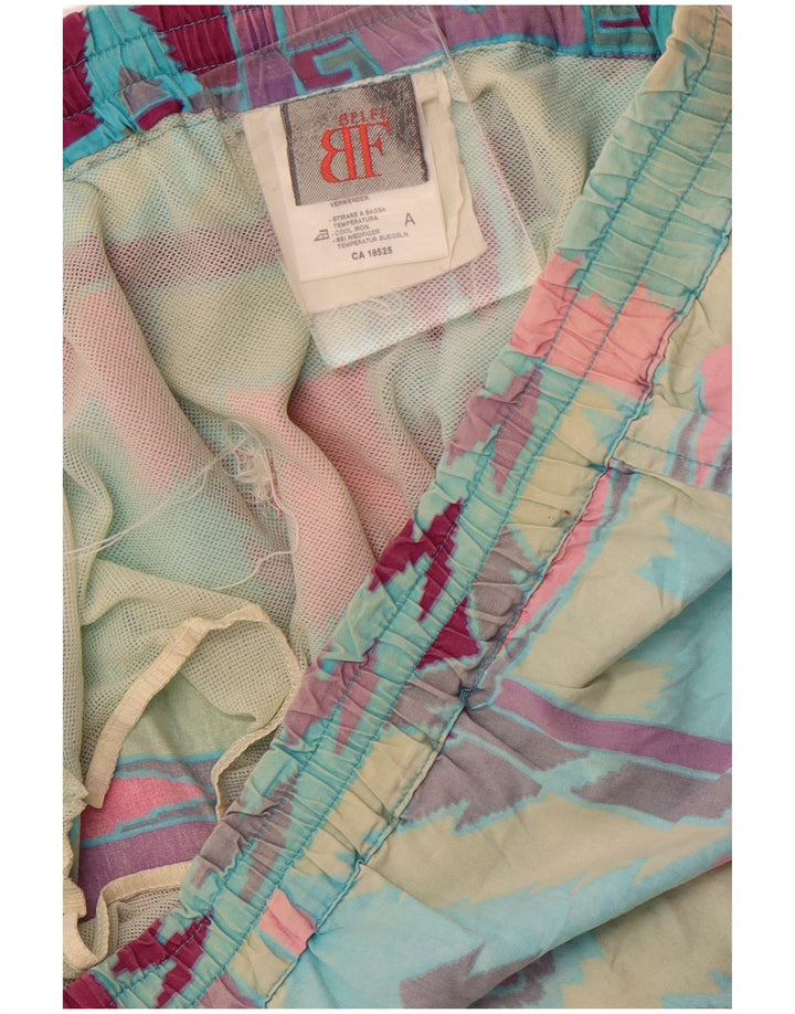 Belfe Homme Grand Coton Géométrique Multicolore