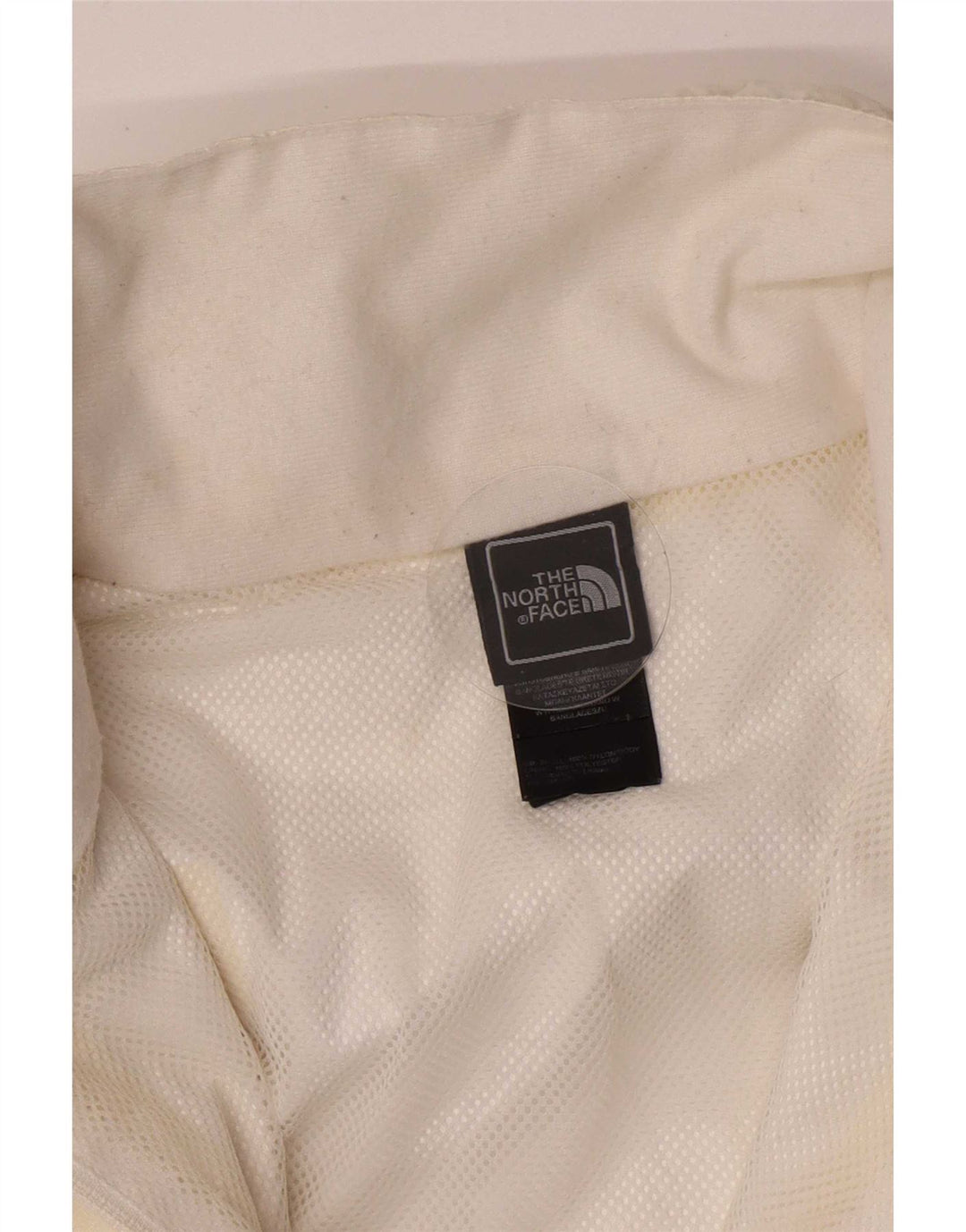 The North Face Veste de pluie à capuche pour femme UK 14 Medium White Nylon