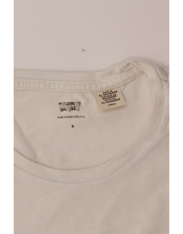 Levi's Tee-Shirt Graphic Homme Petit Blanc