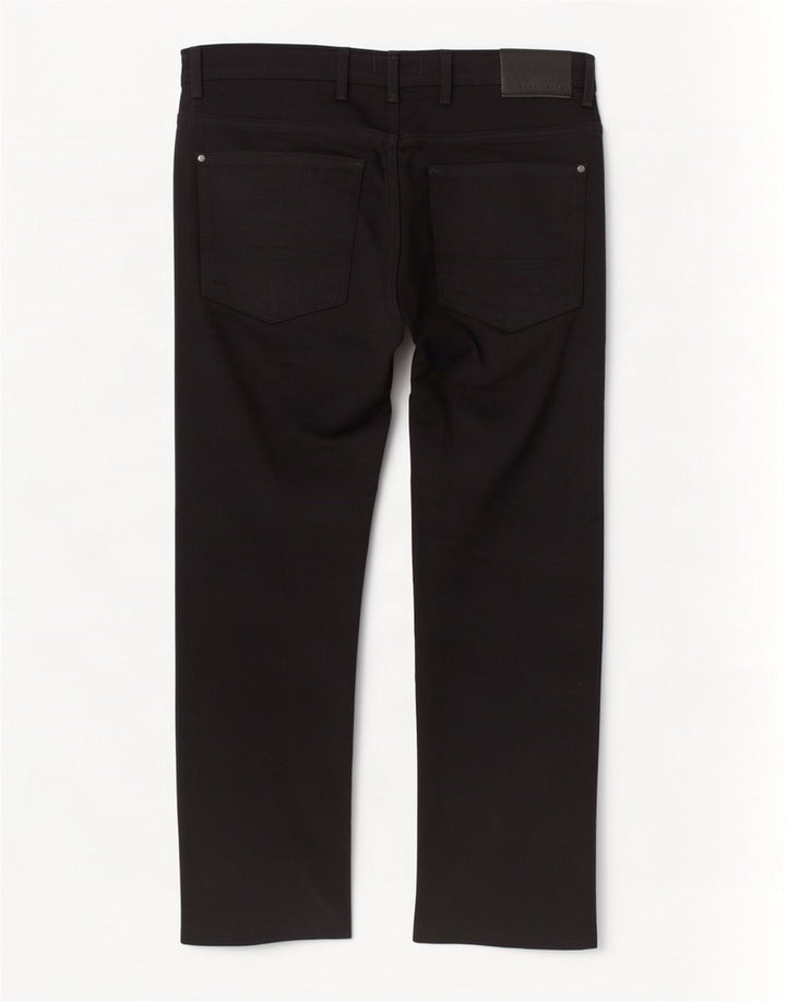 Ted Baker Jean Droit Homme W36 L26 Noir Coton