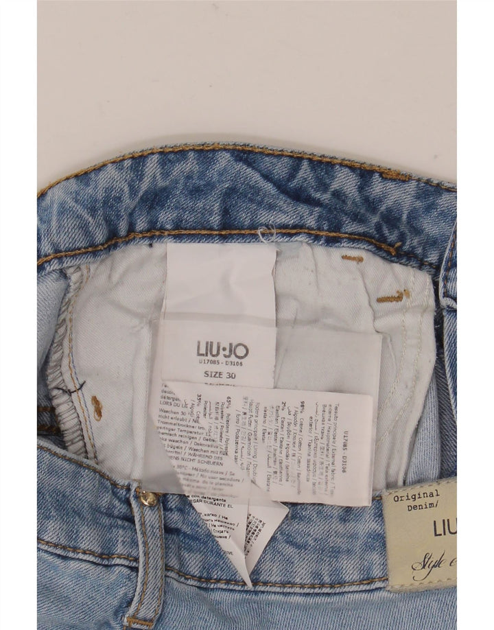 Liu Jo Jean Bootcut Femme W30 L26 Bleu Coton