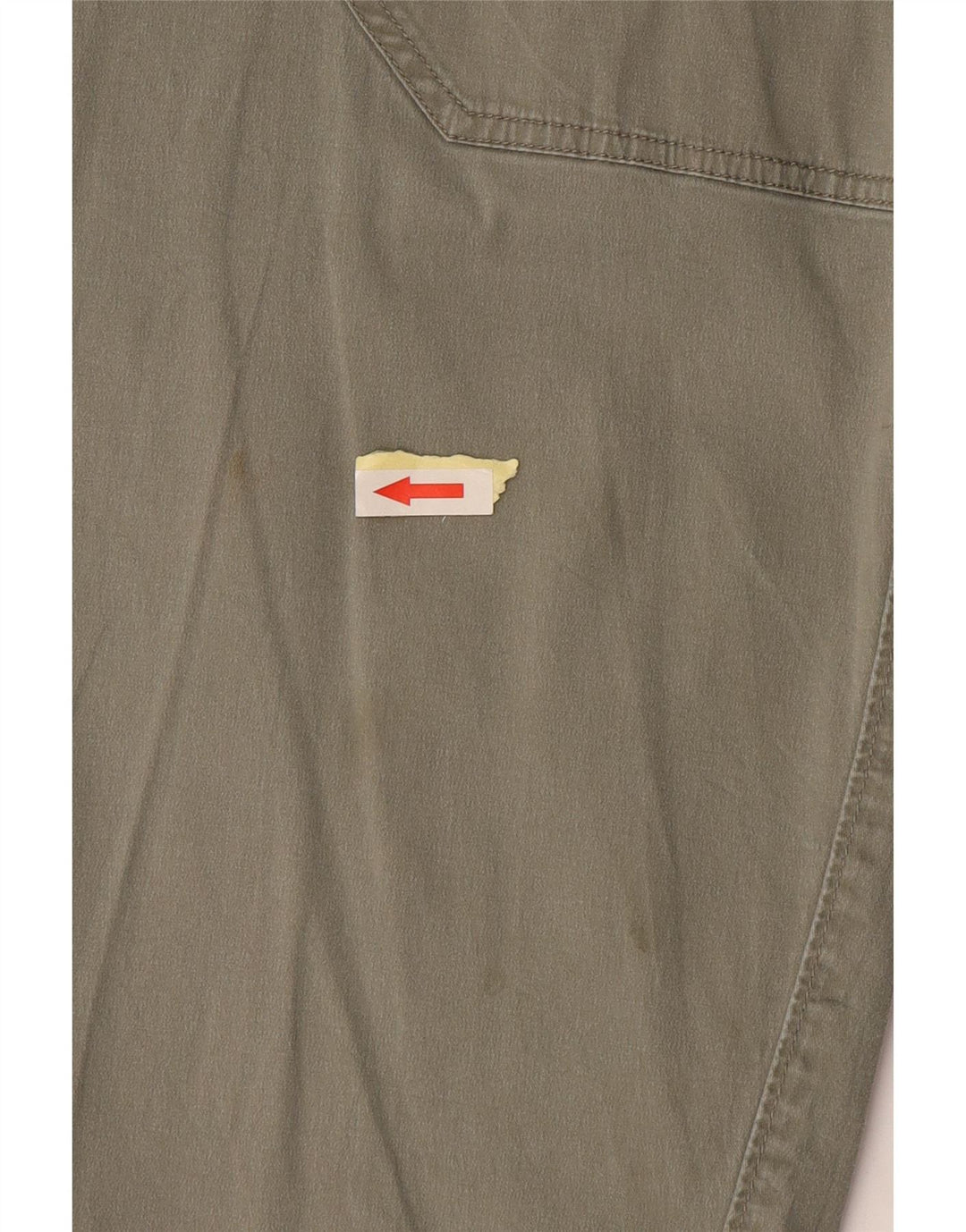 Lee Pantalon Capri Femme W40 L19 Gris Coton