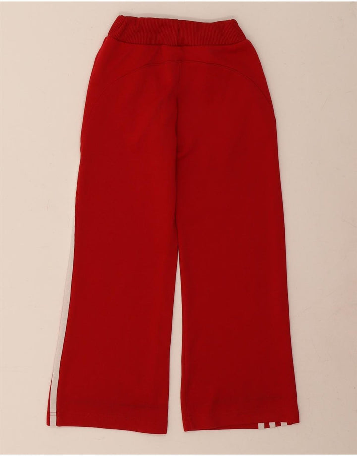 Adidas Pantalon De Survêtement Fille 7-8 Ans Rouge Polyester