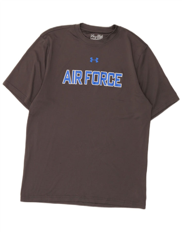 Under Armour T-Shirt Heat Gear Graphic Homme Petit Gris Polyester